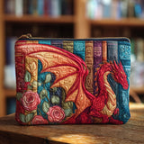 Literary Dragon | Quilted Purse
