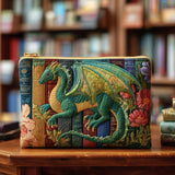Literary Dragon | Quilted Purse