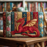 Bookish Dragon | Quilted Purse