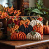 Rustic Pumpkin Charm | Quilted Purse