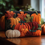 Rustic Pumpkin Charm | Quilted Purse