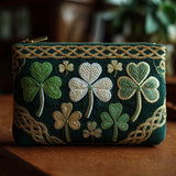Irish Shamrock | Quilted Purse