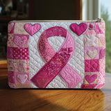 Breast Cancer Ribbon | Quilted Purse