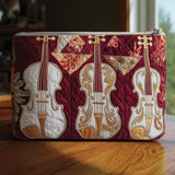 Elegant Violin | Quilted Purse