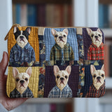 Bulldog | Quilted Purse
