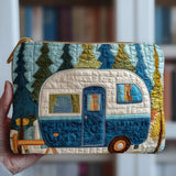 Vintage Camping Trailer | Quilted Purse