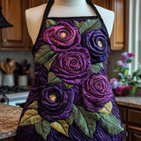 Charming Rose | Quilted Apron