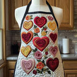 Charming Rose | Quilted Apron