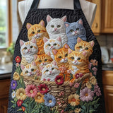 Catitude | Quilted Apron