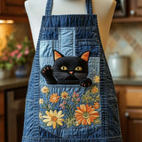 Catitude | Quilted Apron