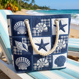 Tranquil Shells | Handcrafted Beach Bag