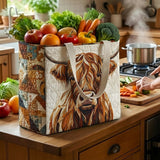 Fluffy Moo | Quilted Shopping Bag