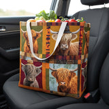 Fluffy Moo | Quilted Shopping Bag