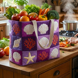 Shoreline Gems | Quilted Shopping Bag