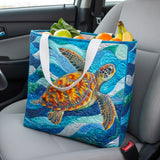 Ocean Serenity | Quilted Shopping Bag