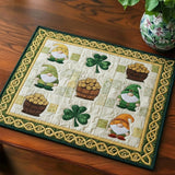 Blessed Greenery | Quilted Placemat