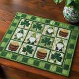 Blessed Greenery | Quilted Placemat