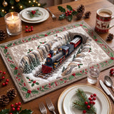 Holiday Express | Quilted Placemat