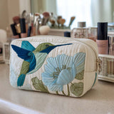 Sparkling Wings | Quilted Makeup Bag