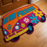 Groovy Flower | Shaped Doormat