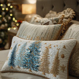 Festive Forest | Quilted Cushion Cover