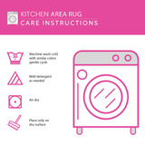 Hula Shell | Kitchen Rug