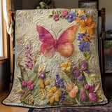 Butterfly Mirage | Quilted Blanket