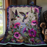 Hummingbirds | Quilted Blanket