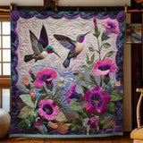 Hummingbirds | Quilted Blanket