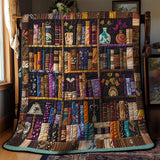 Book Lovers | Quilted Blanket