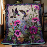 Hummingbirds | Quilted Blanket
