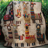 Cute Llamas | Quilted Blanket