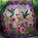 Hummingbirds | Quilted Blanket