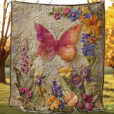 Butterfly Mirage | Quilted Blanket