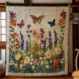 Butterfly Dance | Quilted Blanket