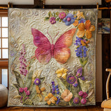 Butterfly Mirage | Quilted Blanket