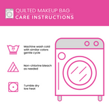 Patchwork Fabric | Quilted Makeup Bag