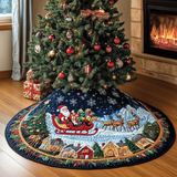 Merry Moments | Quilted Christmas Tree Skirt