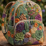Succulents and Cacti | Quilted Backpack