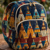 Boho Tents Patchwork | Quilted Backpack