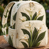 White Kala | Quilted Backpack