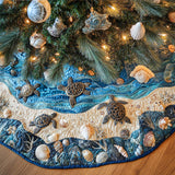 Ocean Voyager | Quilted Christmas Tree Skirt