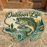 Largemouth Bass | Shaped Doormat