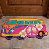 Peace Van | Shaped Doormat