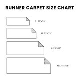 Midnight Botanica | Runner Rug