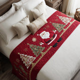 For Santa Parade | Quilted Bed Runner