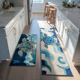 Coastal Shells | Kitchen Rug
