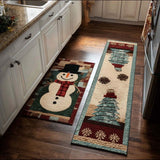 Silent Snowfall | Kitchen Rug
