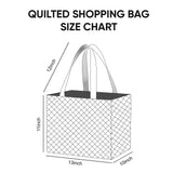 Palm Mushroom | Quilted Shopping Bag