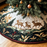 Winter Woodland Collection | Quilted Christmas Tree Skirt